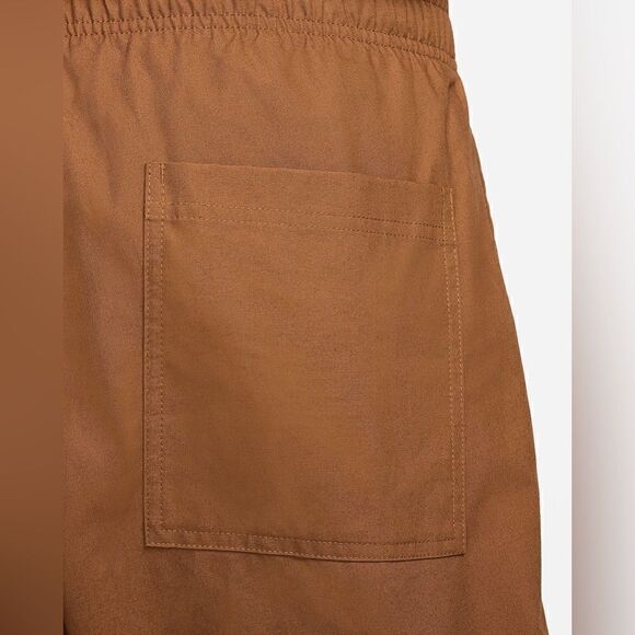 Nike Club Woven Tapered Leg Pants Brown Loose Fit - Picture 4 of 13